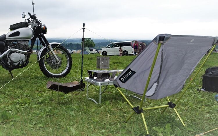 バイク キャンプツーリングに最適な椅子／チェア