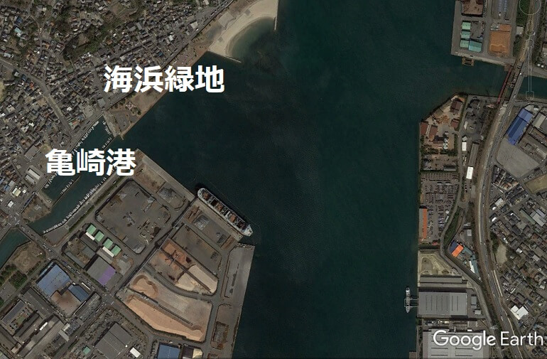 名古屋周辺のシーバスポント 亀崎港