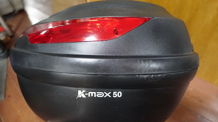 キジマのリアボックス50Lの品質・耐久性について