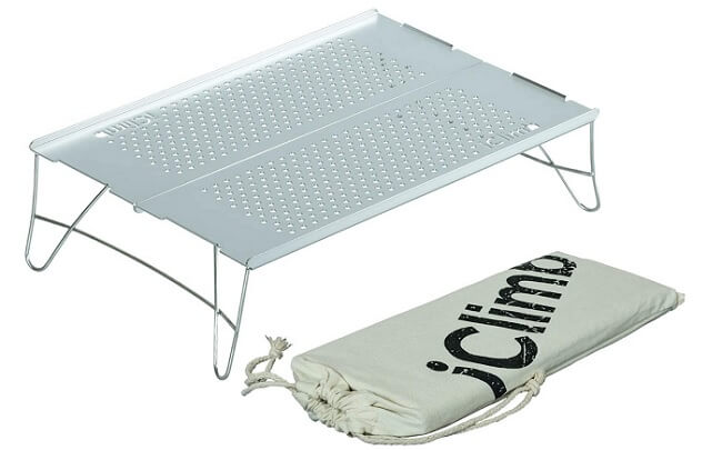 iClimb 超軽量アウトドア テーブル 
