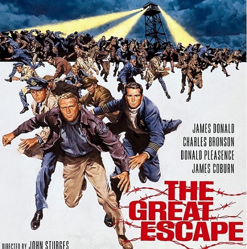 映画「大脱走」の中でスティーブ・マックィーンはA-2ジャケットを着用していた