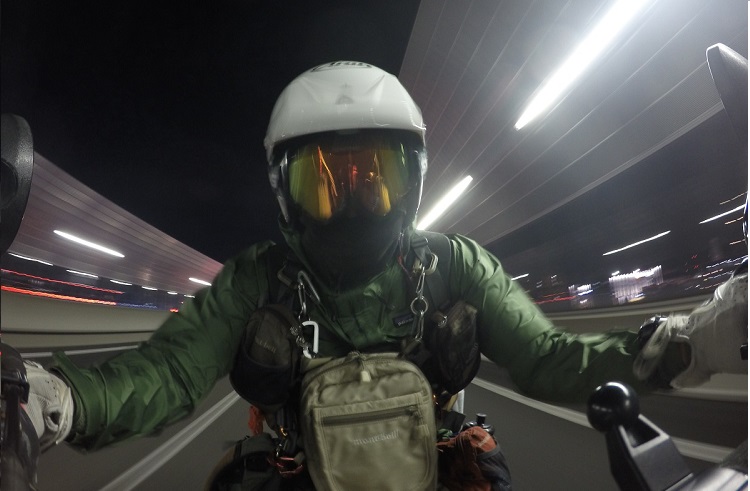 goproのマウントを工夫してバイク車載動画（自撮り）を撮影