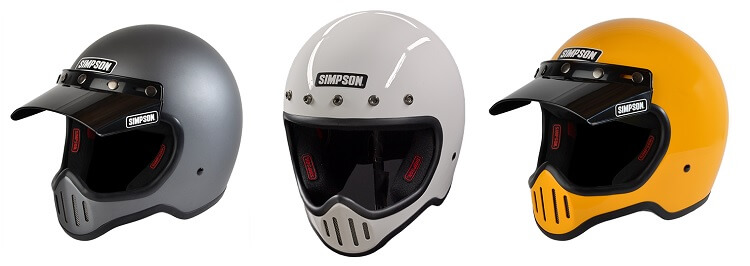 シンプソン M50 ヘルメットの特徴・スペックについて